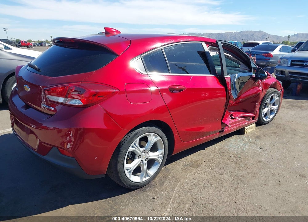 2019 CHEVROLET CRUZE PREMIER VIN: 3G1BF6SMXKS562969