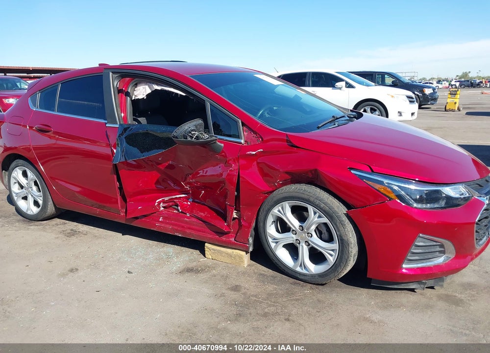 2019 CHEVROLET CRUZE PREMIER VIN: 3G1BF6SMXKS562969