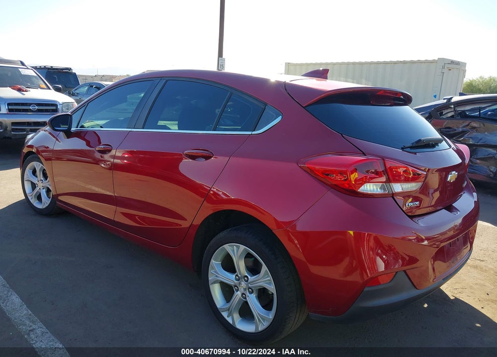 2019 CHEVROLET CRUZE PREMIER VIN: 3G1BF6SMXKS562969
