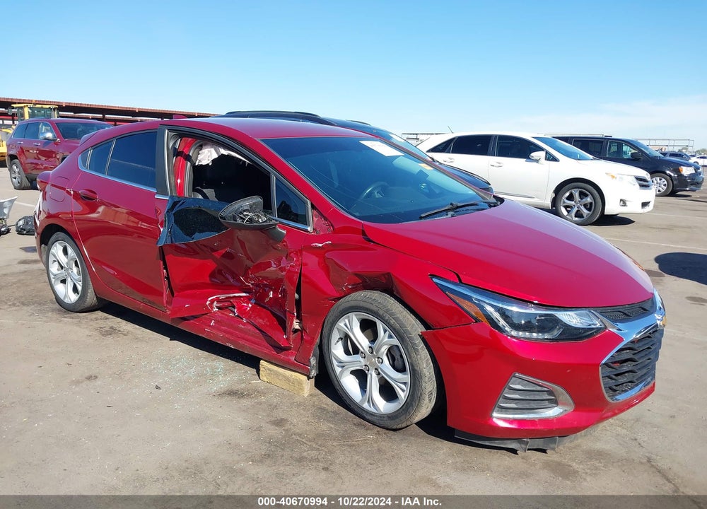 2019 CHEVROLET CRUZE PREMIER VIN: 3G1BF6SMXKS562969