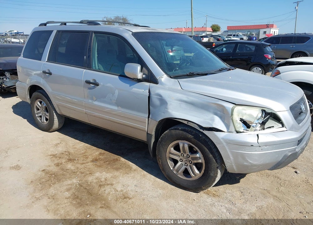 2005 HONDA PILOT EX VIN: 2HKYF18435H508553