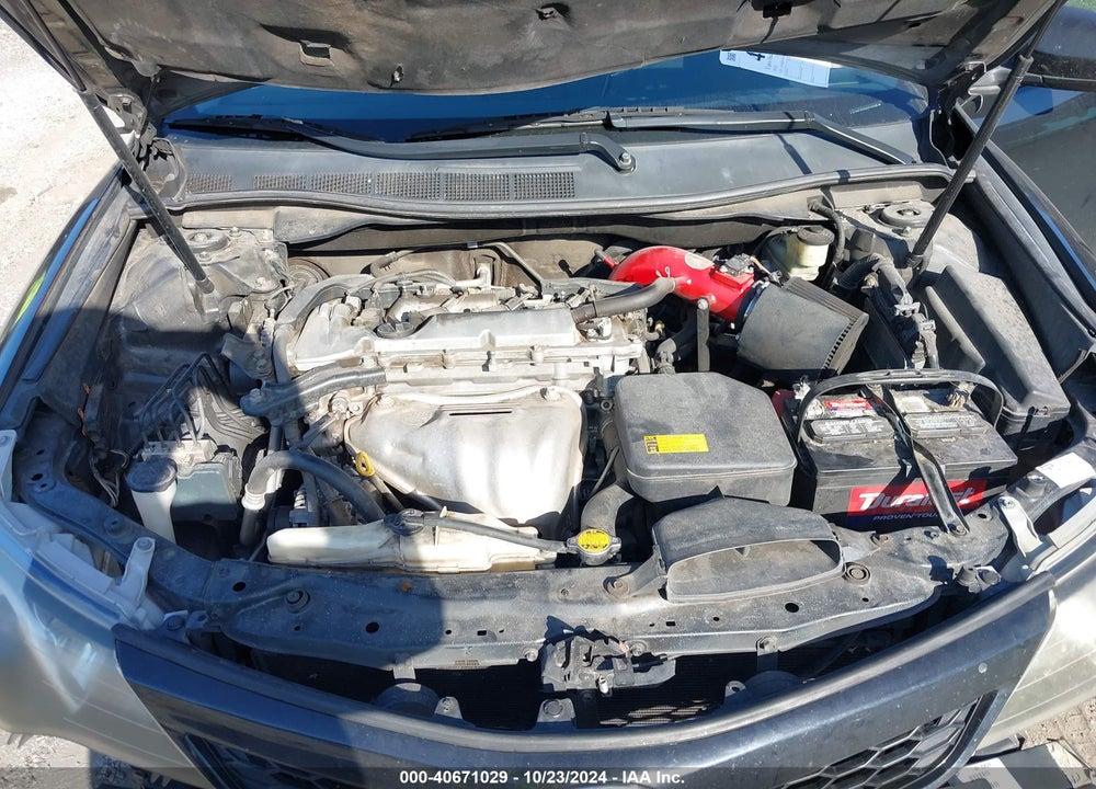 2012 TOYOTA CAMRY SE VIN: 4T1BF1FK5CU144299