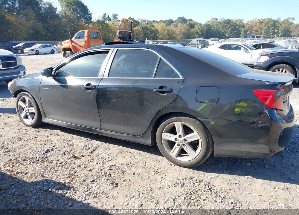 2012 TOYOTA CAMRY SE VIN: 4T1BF1FK5CU144299