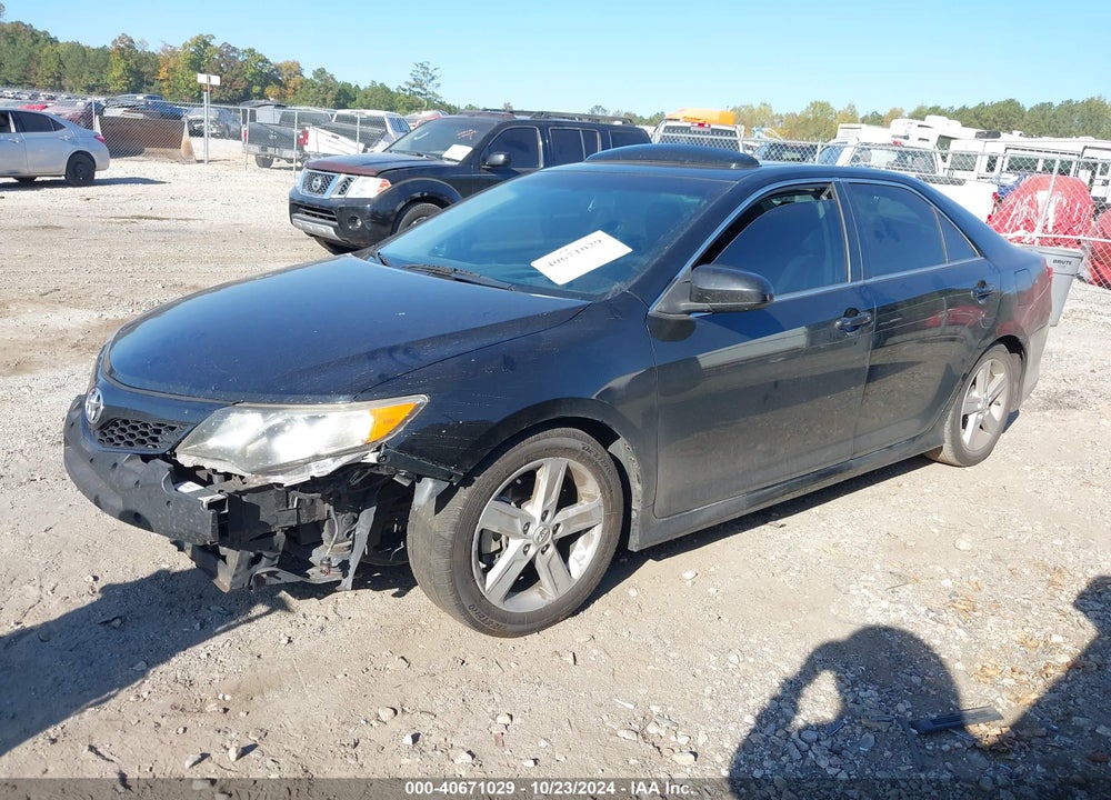 2012 TOYOTA CAMRY SE VIN: 4T1BF1FK5CU144299
