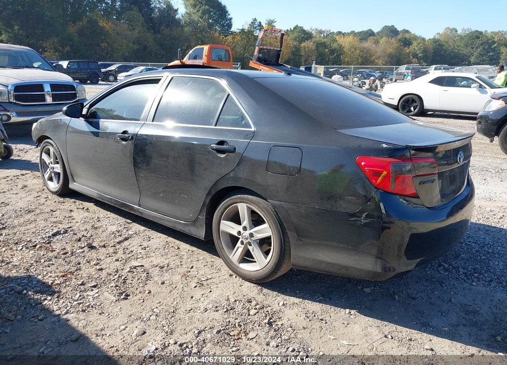 2012 TOYOTA CAMRY SE VIN: 4T1BF1FK5CU144299