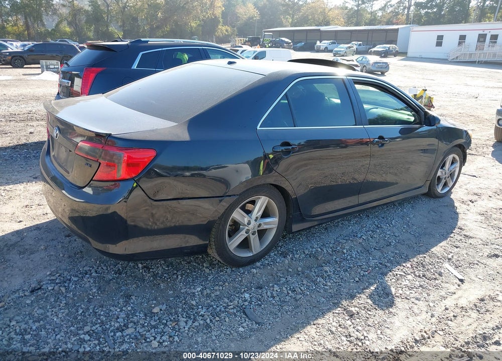 2012 TOYOTA CAMRY SE VIN: 4T1BF1FK5CU144299