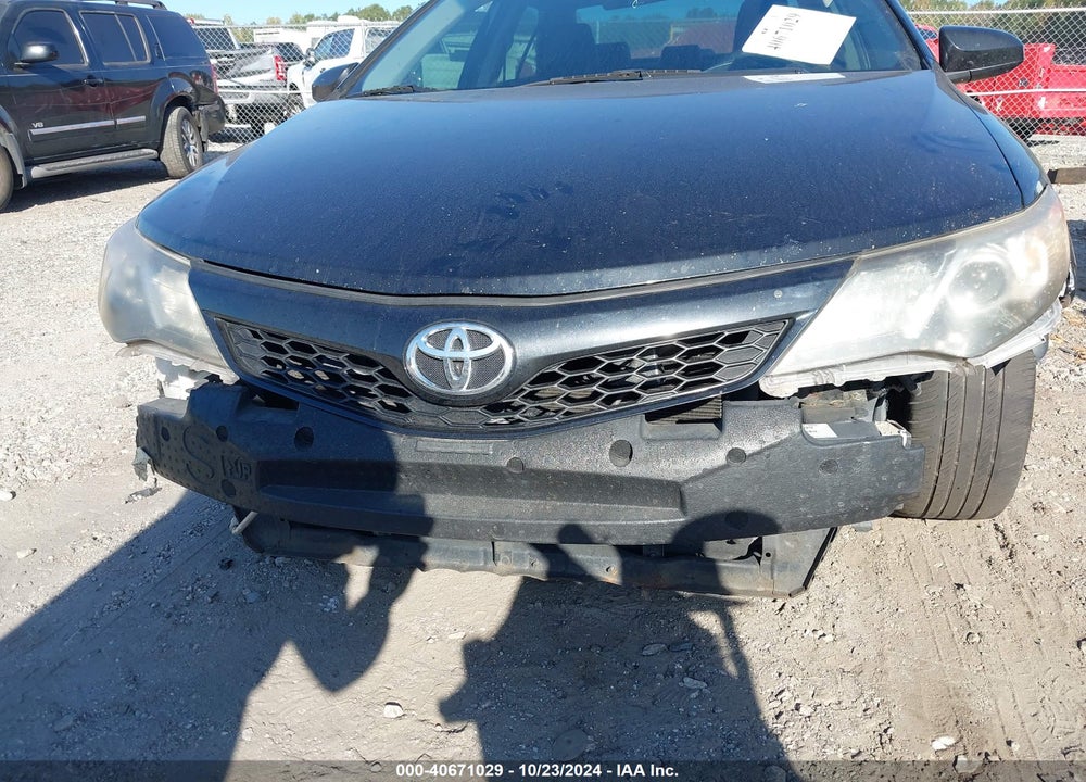 2012 TOYOTA CAMRY SE VIN: 4T1BF1FK5CU144299