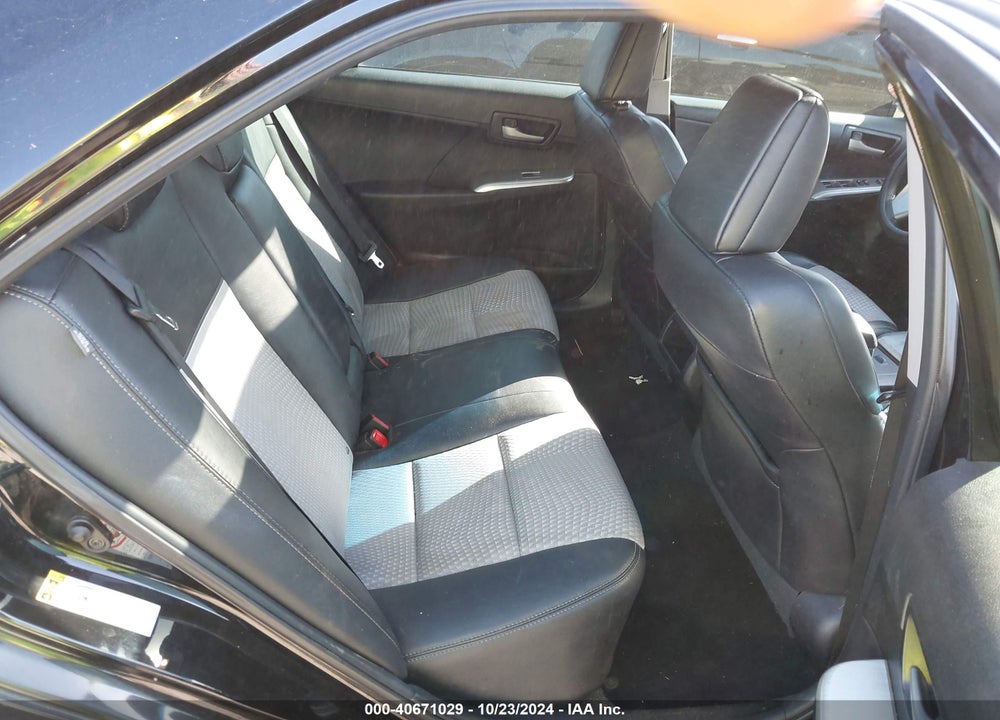 2012 TOYOTA CAMRY SE VIN: 4T1BF1FK5CU144299