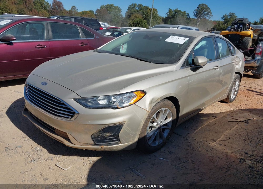 2019 FORD FUSION SE VIN: 3FA6P0HD7KR246503