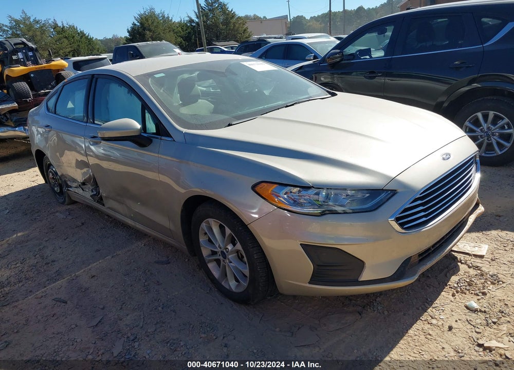 2019 FORD FUSION SE VIN: 3FA6P0HD7KR246503
