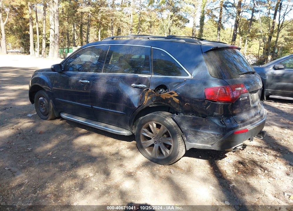2012 ACURA MDX ADVANCE PACKAGE VIN: 2HNYD2H8XCH530645