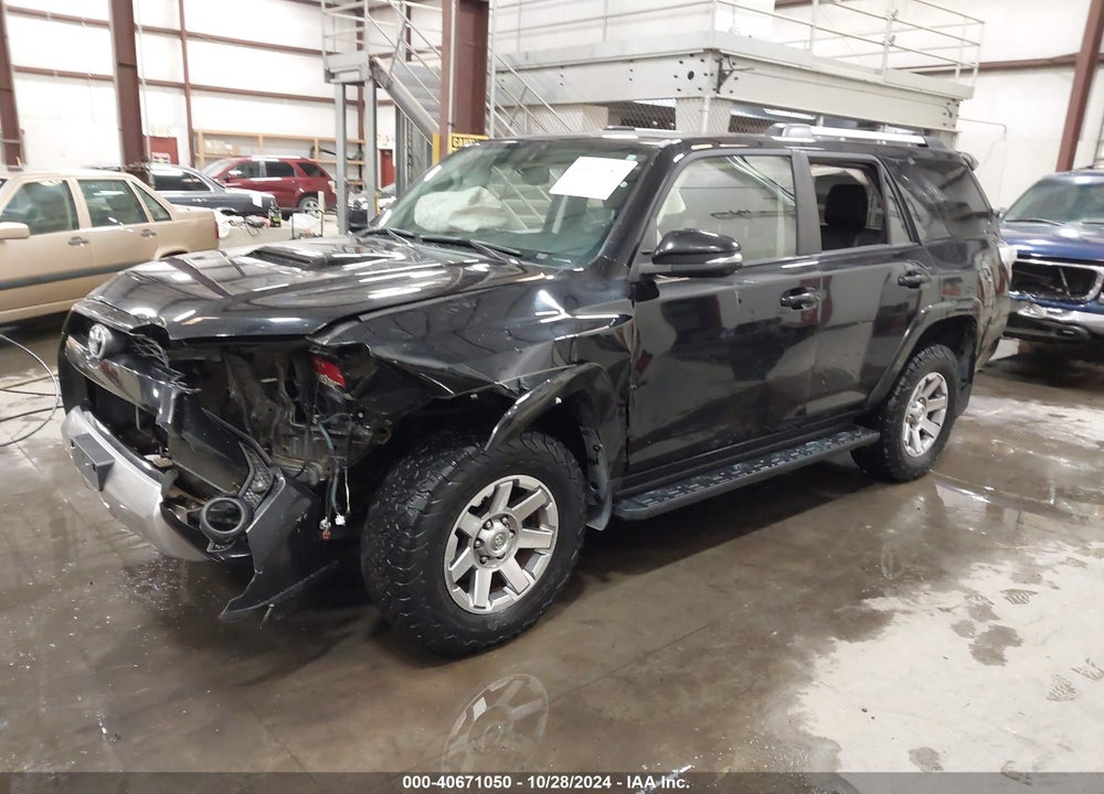 2016 TOYOTA 4RUNNER VIN: JTEBU5JR2G5289396