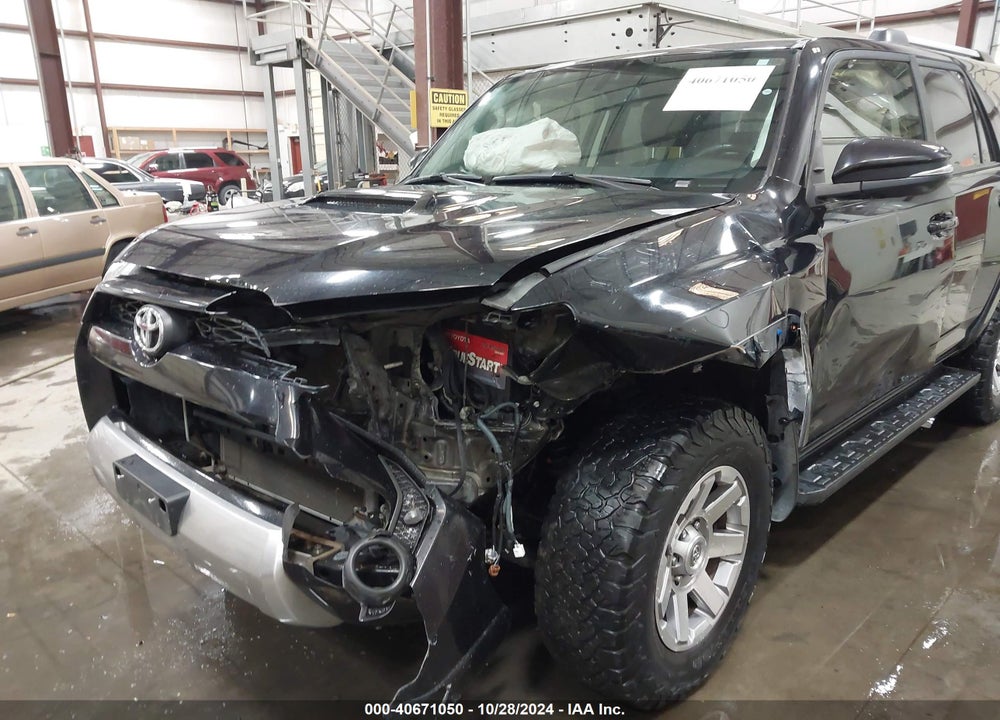 2016 TOYOTA 4RUNNER VIN: JTEBU5JR2G5289396