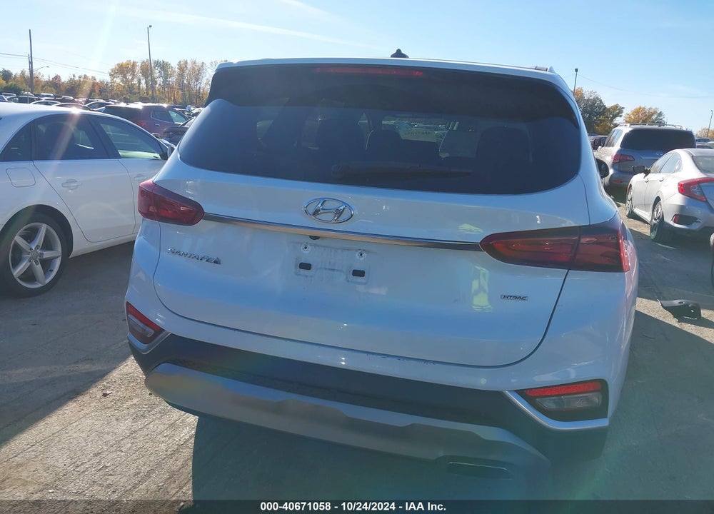 2020 HYUNDAI SANTA FE SE VIN: 5NMS2CAD9LH219727