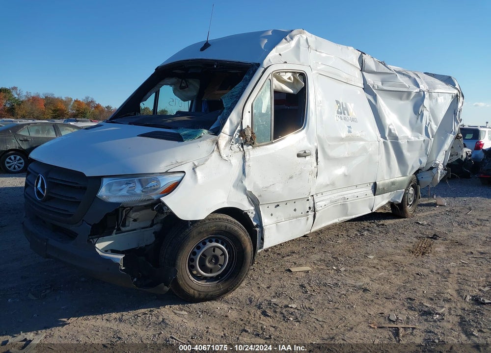 2024 MERCEDES-BENZ SPRINTER 2500 HIGH ROOF 4-CYL DIESEL HO VIN: W1W4NDHY5RT186610