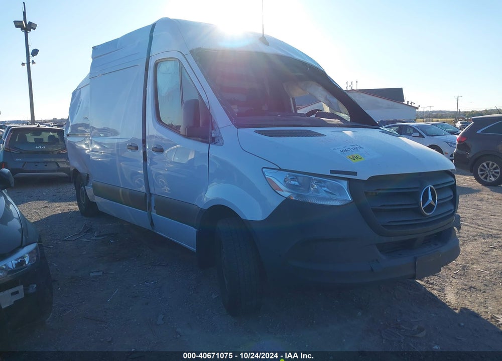 2024 MERCEDES-BENZ SPRINTER 2500 HIGH ROOF 4-CYL DIESEL HO VIN: W1W4NDHY5RT186610