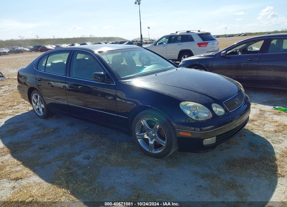 2001 LEXUS GS 430 VIN: JT8BL69S410002163