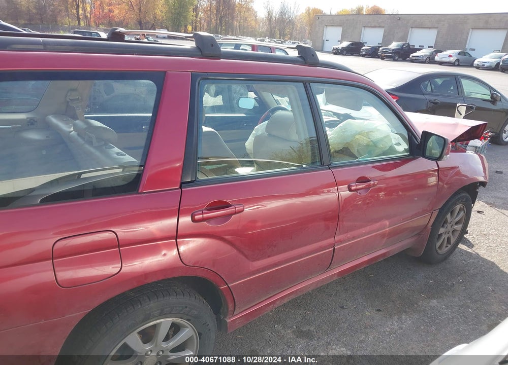 2006 SUBARU FORESTER VIN: JF1SG65616H723022