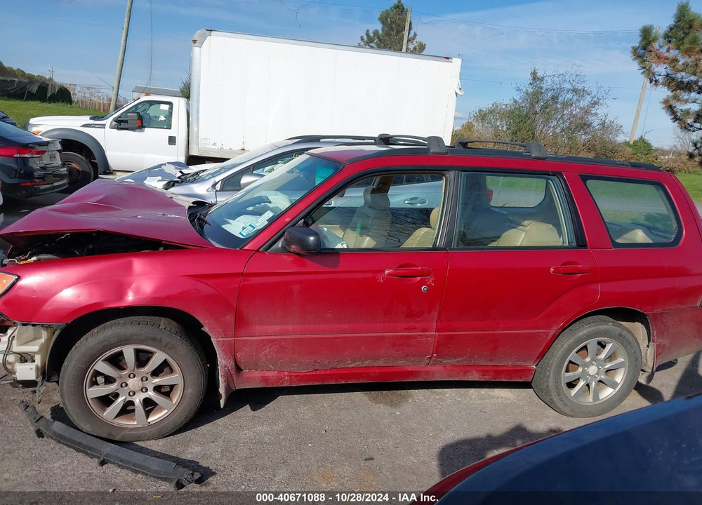 2006 SUBARU FORESTER VIN: JF1SG65616H723022