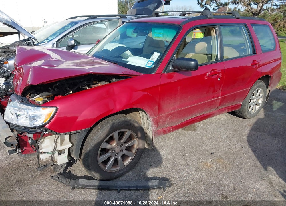 2006 SUBARU FORESTER VIN: JF1SG65616H723022