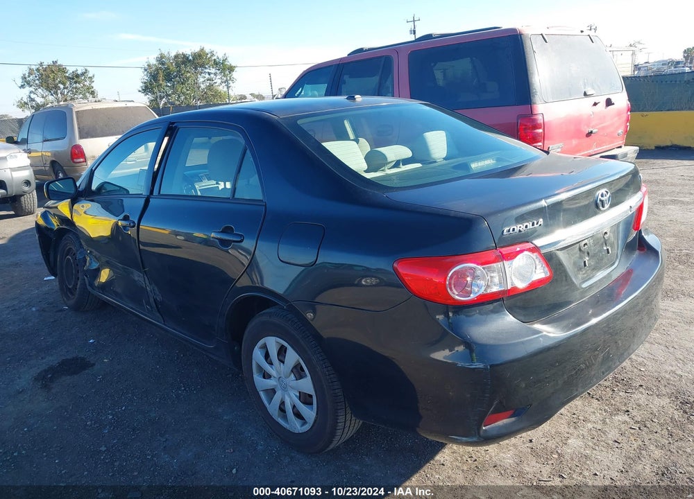 2011 TOYOTA COROLLA LE VIN: JTDBU4EE7B9129604