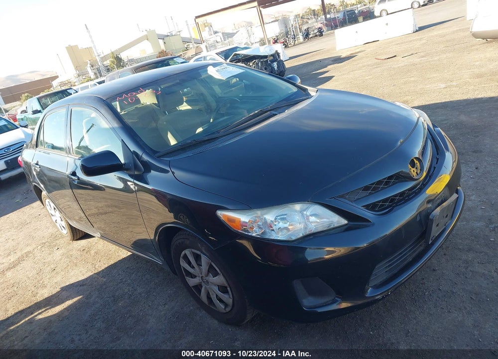 2011 TOYOTA COROLLA LE VIN: JTDBU4EE7B9129604