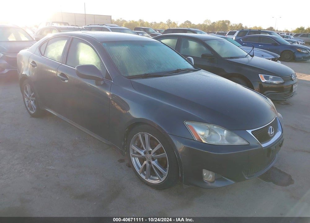 2008 LEXUS IS 250 VIN: JTHBK262185062074