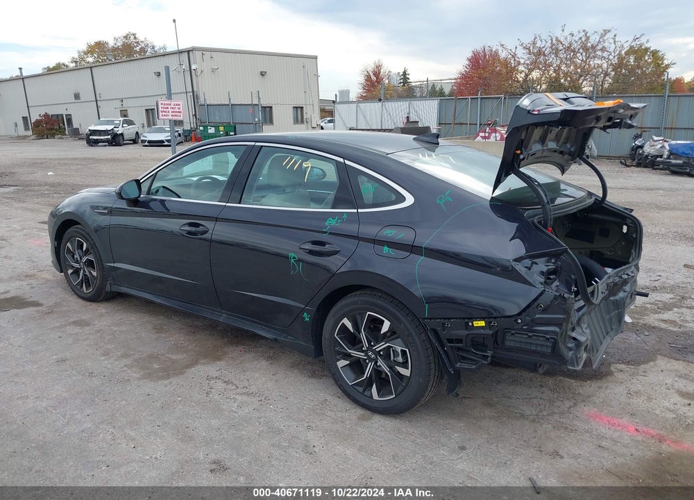 2024 HYUNDAI SONATA SEL VIN: KMHL64JA3RA379928