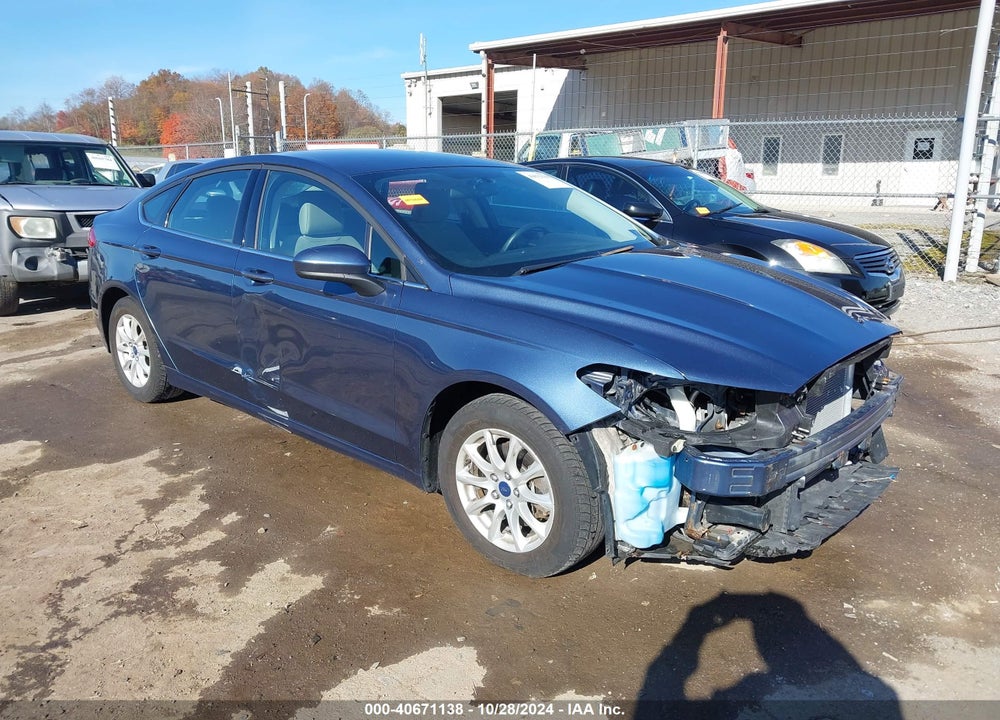 2018 FORD FUSION S VIN: 3FA6P0G79JR144517