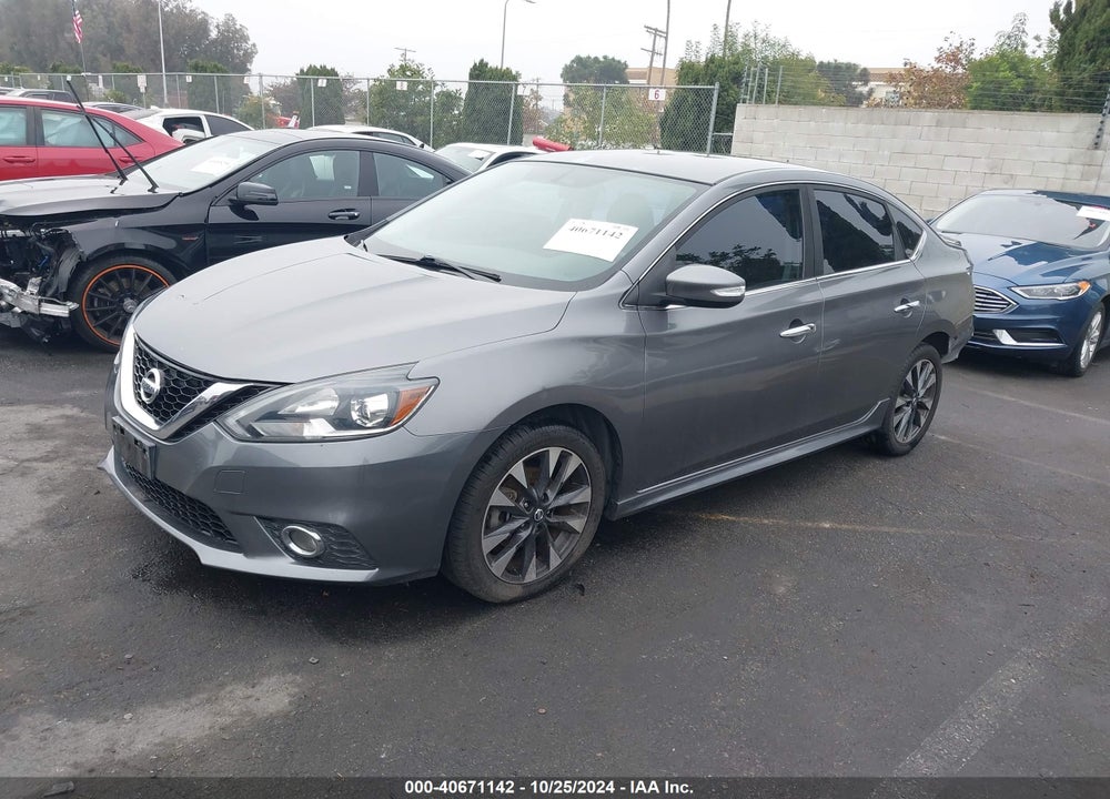 2016 NISSAN SENTRA SR VIN: 3N1AB7AP3GY323299
