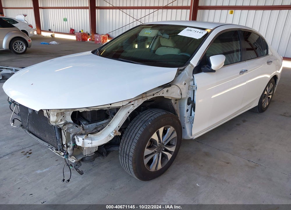 2013 HONDA ACCORD LX VIN: 1HGCR2F30DA156251