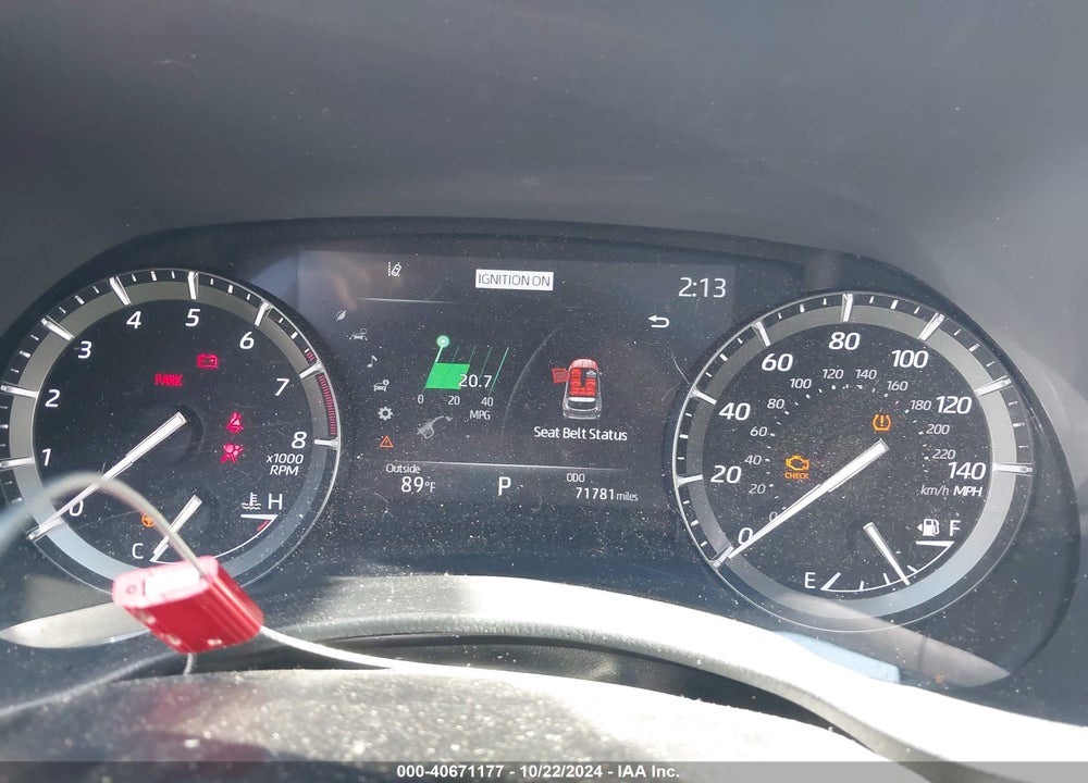 2021 TOYOTA HIGHLANDER XLE VIN: 5TDGZRAH7MS040267
