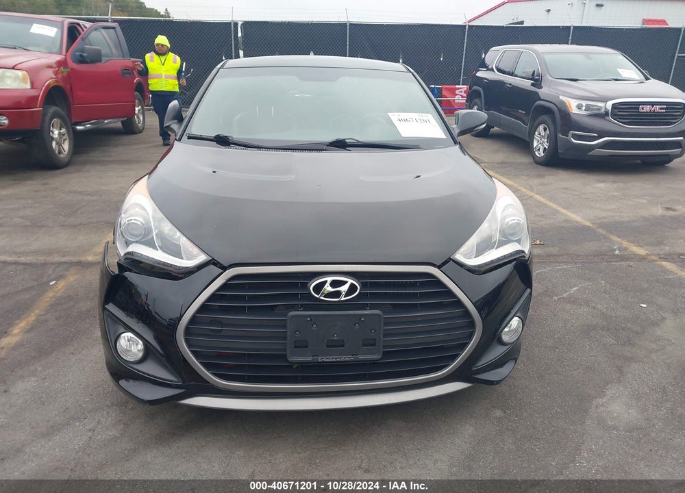 2016 HYUNDAI VELOSTER TURBO VIN: KMHTC6AE3GU279962