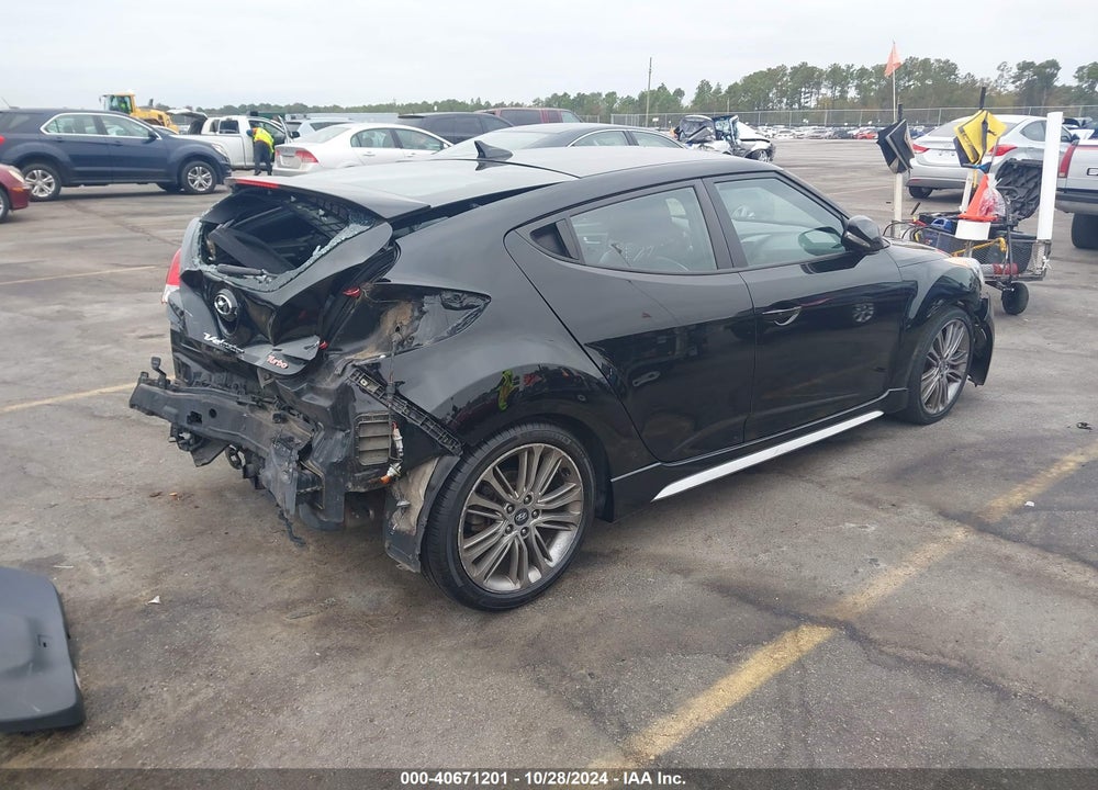 2016 HYUNDAI VELOSTER TURBO VIN: KMHTC6AE3GU279962