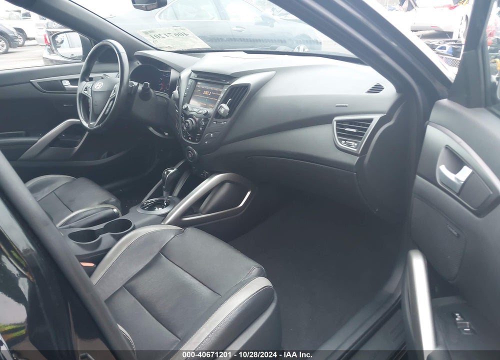 2016 HYUNDAI VELOSTER TURBO VIN: KMHTC6AE3GU279962