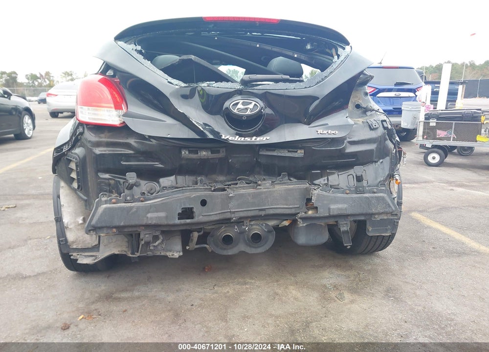 2016 HYUNDAI VELOSTER TURBO VIN: KMHTC6AE3GU279962