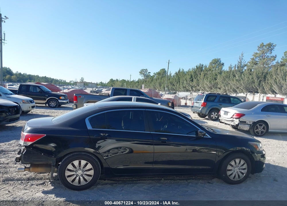 2012 HONDA ACCORD 2.4 LX VIN: 1HGCP2F31CA185455