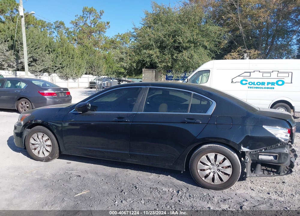 2012 HONDA ACCORD 2.4 LX VIN: 1HGCP2F31CA185455