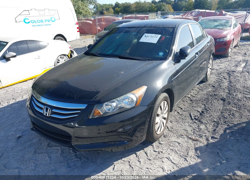 2012 HONDA ACCORD 2.4 LX VIN: 1HGCP2F31CA185455