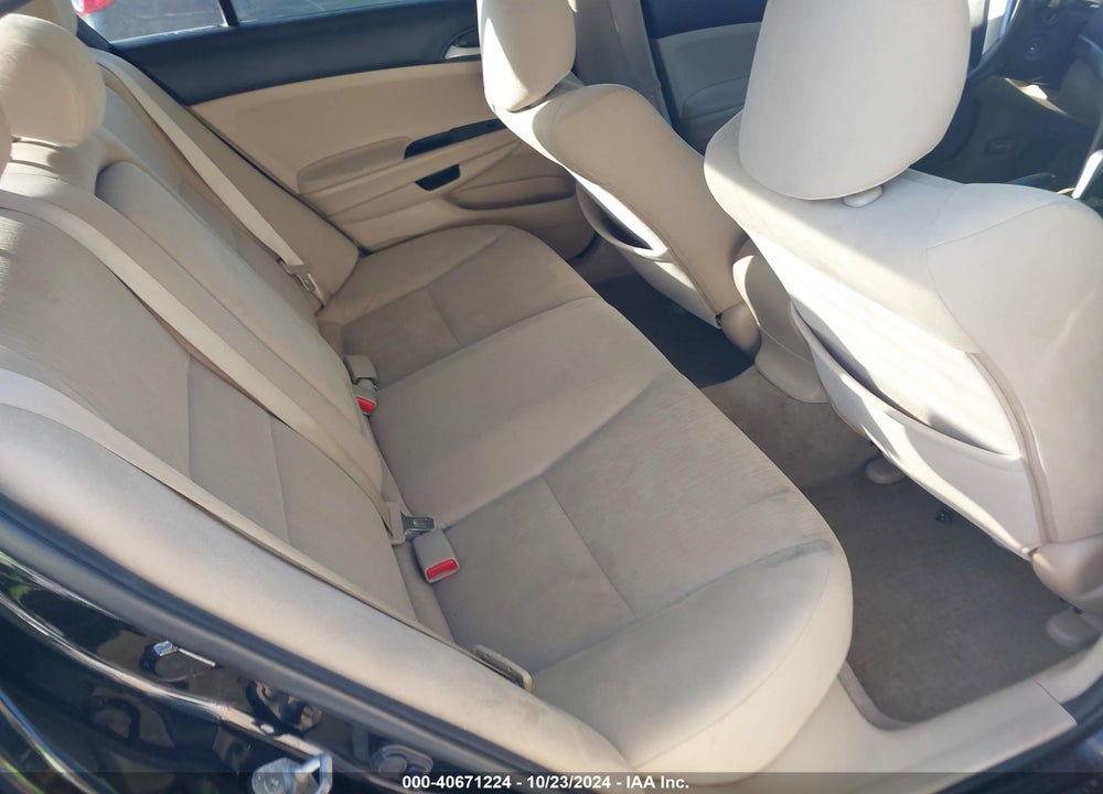 2012 HONDA ACCORD 2.4 LX VIN: 1HGCP2F31CA185455