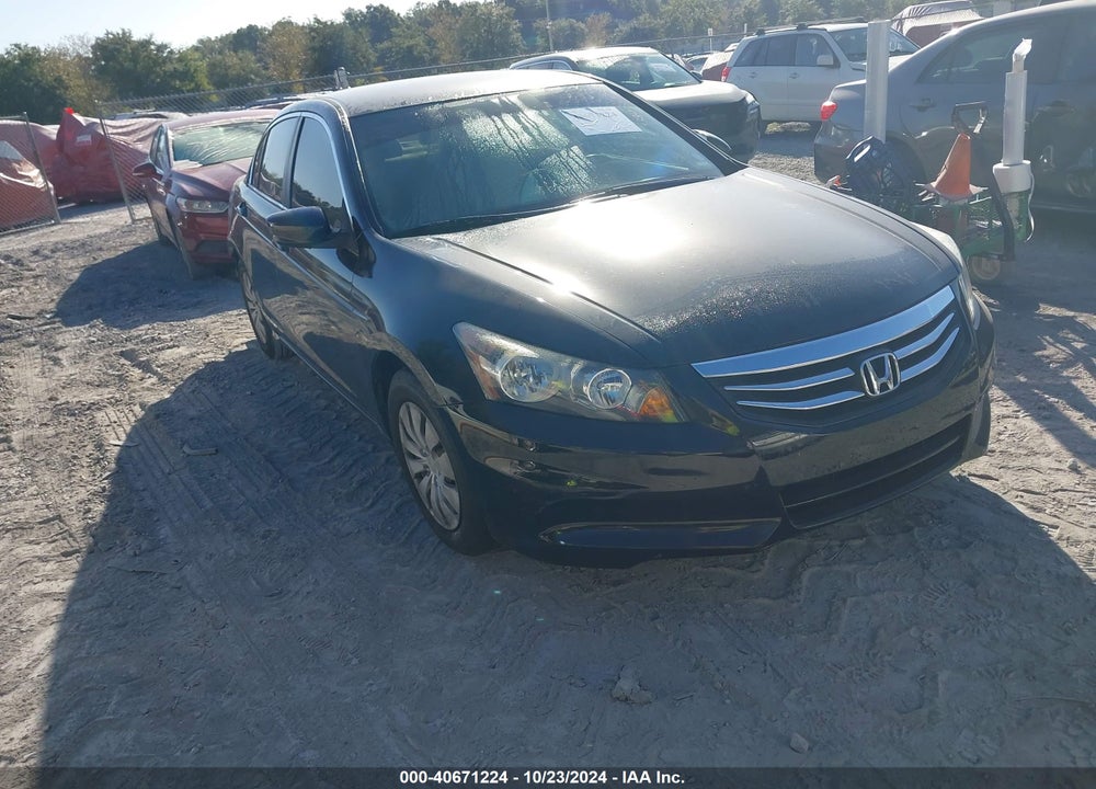 2012 HONDA ACCORD 2.4 LX VIN: 1HGCP2F31CA185455