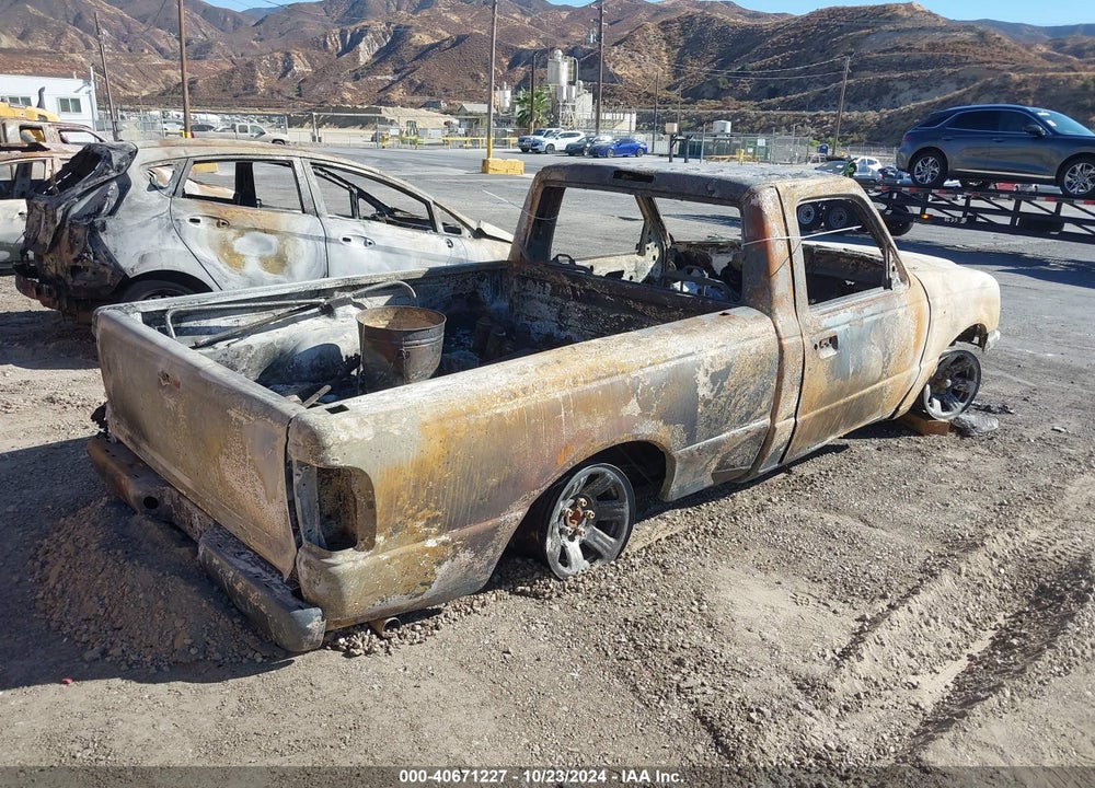2011 FORD RANGER XL VIN: 1FTKR1AD5BPB00210