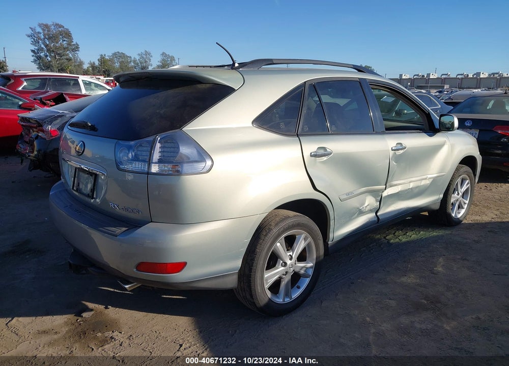2008 LEXUS RX 400H VIN: JTJGW31UX82007941