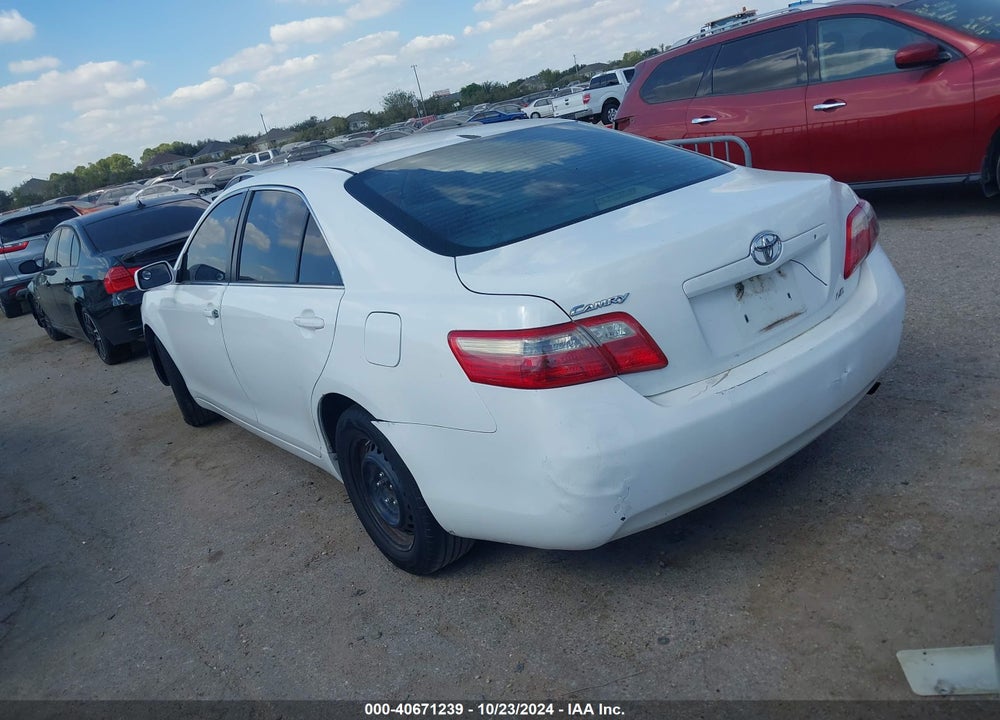 2009 TOYOTA CAMRY LE VIN: 4T1BE46K79U919988