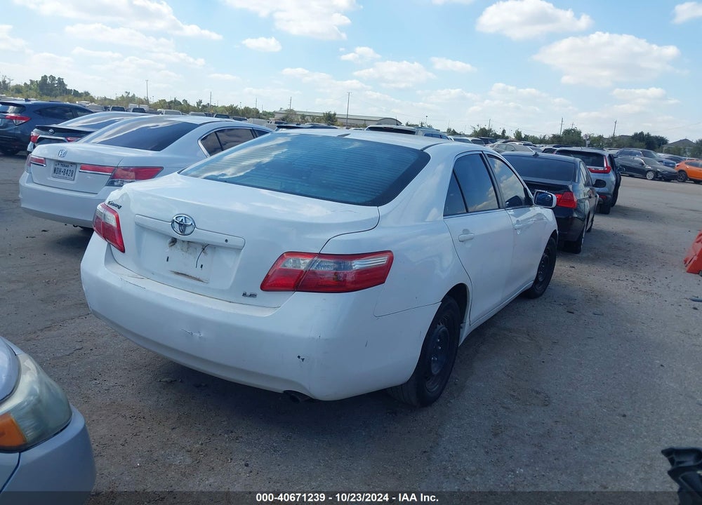 2009 TOYOTA CAMRY LE VIN: 4T1BE46K79U919988