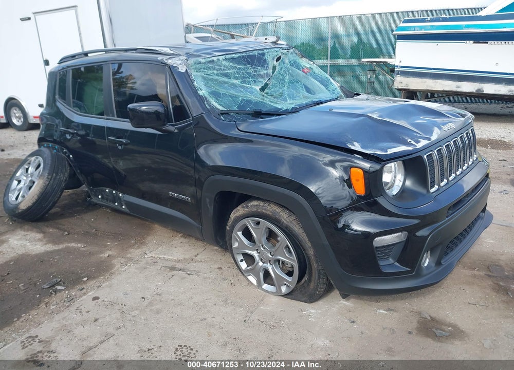 2019 JEEP RENEGADE LATITUDE FWD VIN: ZACNJABB4KPK57776