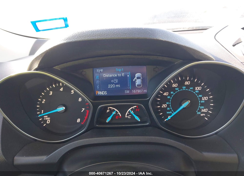 2015 FORD ESCAPE SE VIN: 1FMCU0G70FUB80775