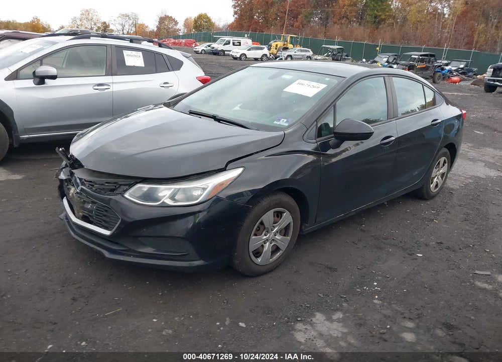 2017 CHEVROLET CRUZE LS AUTO VIN: 1G1BC5SM8H7186556