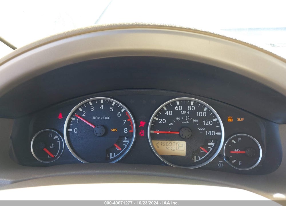 2005 NISSAN PATHFINDER LE VIN: 5N1AR18U05C741080