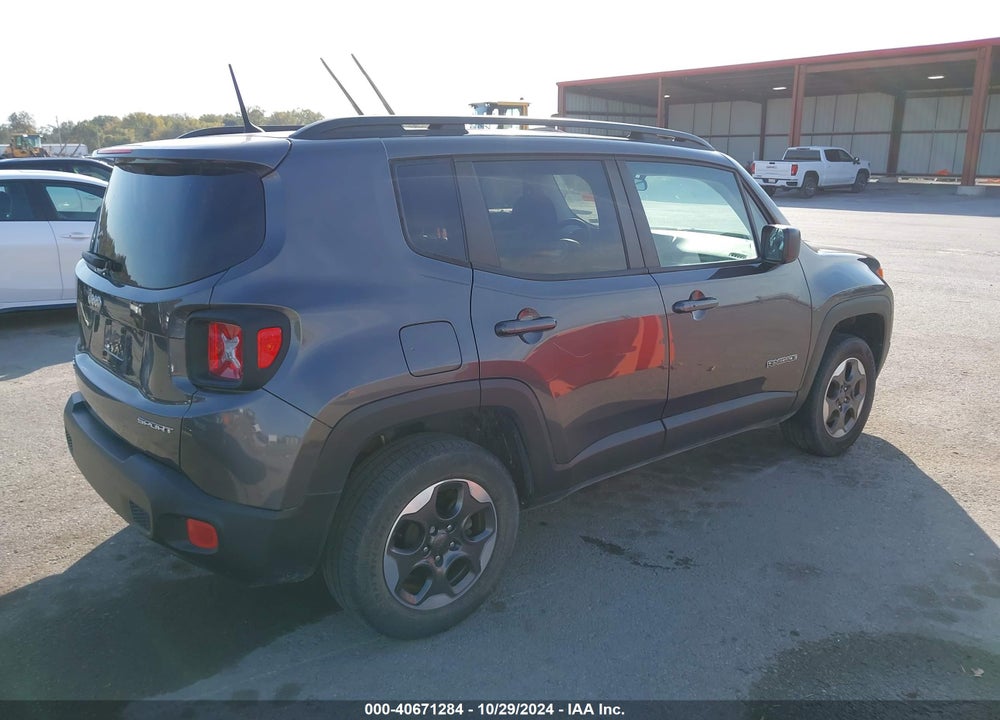 2017 JEEP RENEGADE SPORT 4X4 VIN: ZACCJBAB1HPG40097
